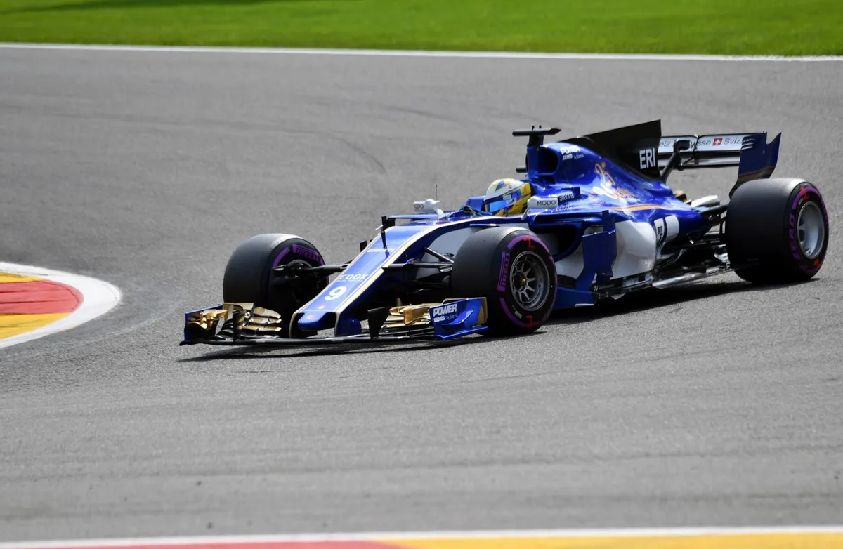 1503753099783_preview Für das Sauber-Team (hier Marcus Ericsson) setzte es im GP von Belgien eine weitere Enttäuschung ab. (Bild: Keystone)