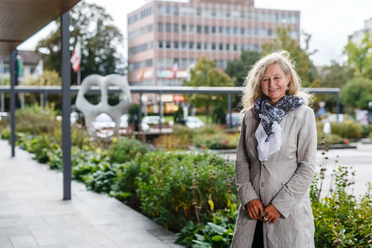uster_23092015_thalmann_naz-7_preview Sozialvorsteherin Barbara Thalmann (SP) kandidiert nach ihrer knappen Wahlniederlage 2014 nochmals für Ustermer Stadtpräsidium. (Bild: ZO)