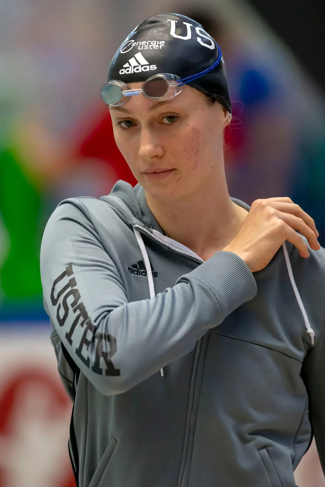 magicpbk_20180408_swi_1871_preview SCUW-Schwimmerin Nina Kost war an der Langbahn-SM eine Klasse für sich. (Foto: Keystone), Nina Kost vom SCUW zeigte an der Langbahn-SM in Genf dominante Auftritte. (Foto: Keystone), SCUW-Athletin Nina Kost tauch an der SM in Genf ins Bassin ein. (Foto: Keystone)