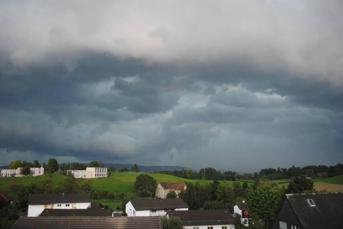 Das Gewitter verschonte die Region weitgehend. (Archivfoto: zo)