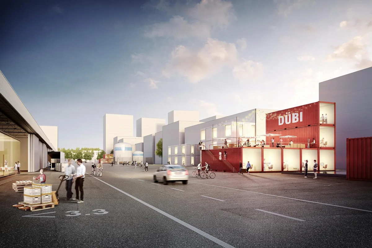 visualisierung_innovationspark_zuerich_hangars_0_preview Der Gestaltungsplan für den Innovationspark Dübendorf ist nun doch gültig. Das hat das Bundesgericht entschieden.
