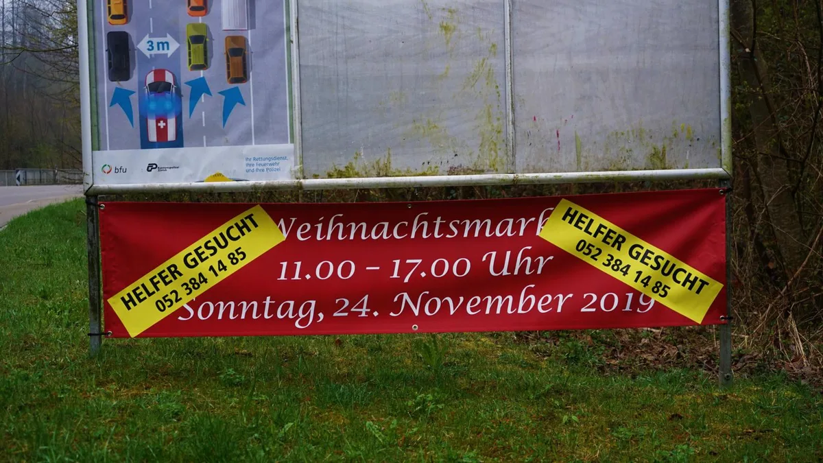 banner%20weihnachtsmarkt%20weisslingen_preview Findet das Organisationskomitee des Weihnachtsmarktes Weisslingen keine neuen Mitglieder, ist der Markt in Gefahr., Für das Organisationskomitee des Weihnachtsmarktes in Weisslingen werden Personen gesucht, die einen Bezug zum Dorf haben.