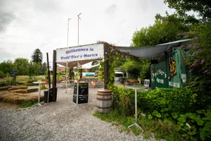 pfaeffikon_07082019_bauprojektbiergarten_sbo_11_preview Seit Mitte Juli stehen auf dem Areal des Biergartens in Pfäffikon wieder Bauvisiere. , Im November soll der Baubeginn für die Überbauung stattfinden. , Für den Biergarten bedeutet dies wohl das Ende.