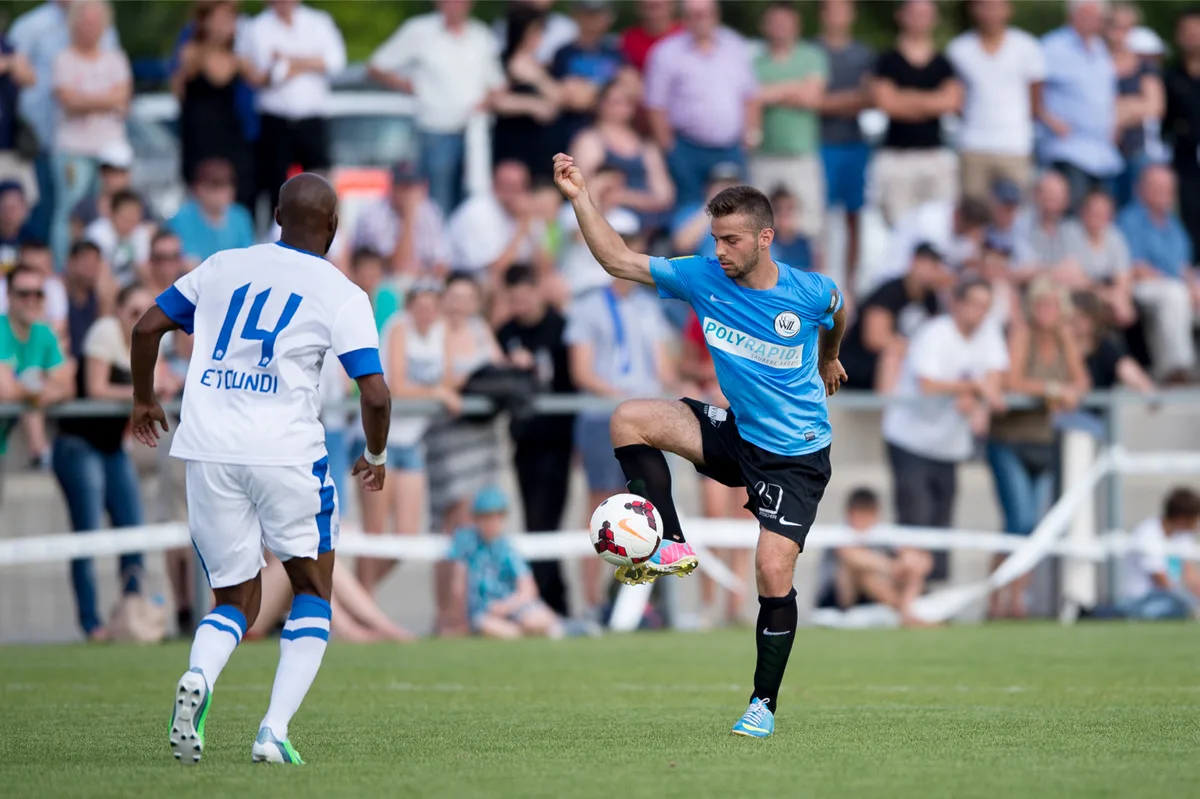Ivan Audino bei einem Testspiel in Volketswil mit dem FC Wil gegen den FCZ.