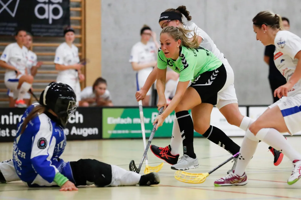 sport_14092019_unihockey_crm_01_preview Vanessa Kapp erzielten die einzigen beiden Laupner Treffer.