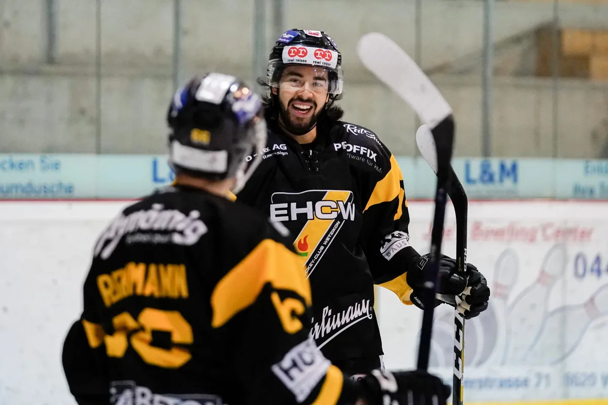 Brent Buchmüller konnte sich in Frauenfeld über sein Overtime-Siegestor freuen.