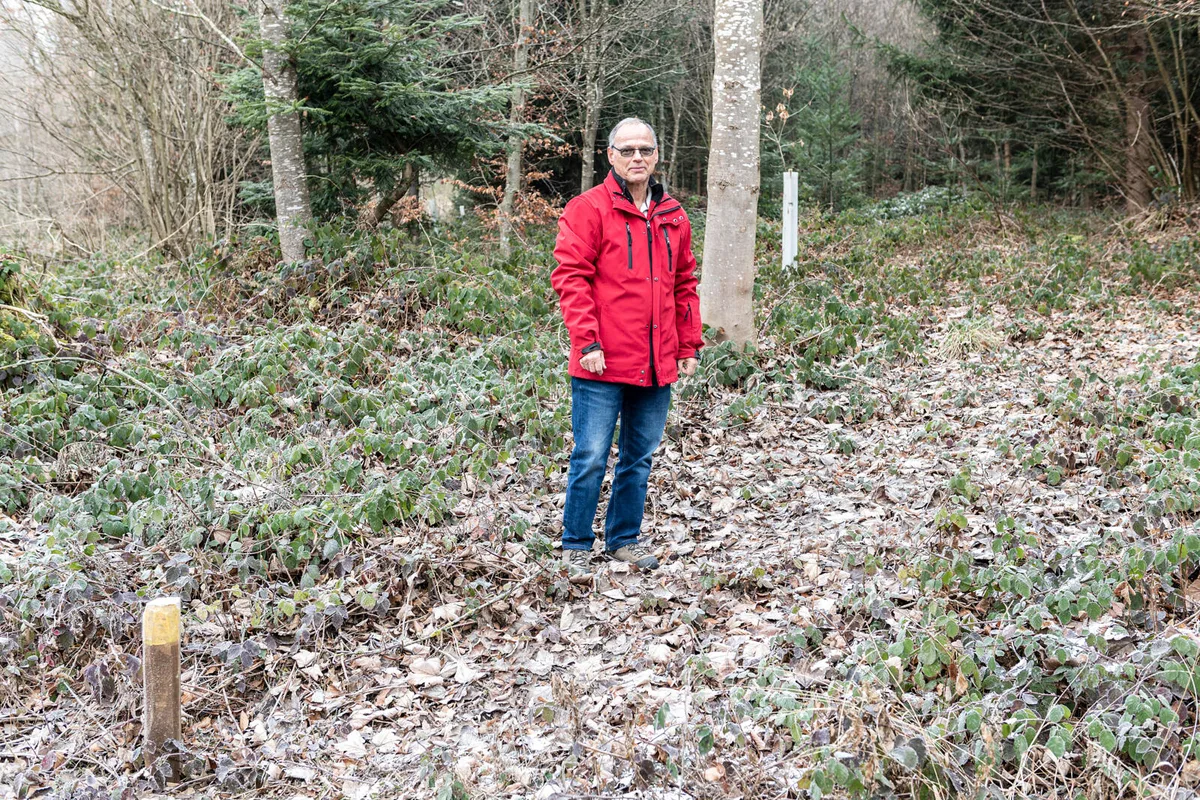 Theodor Suter will selbst einmal im Wald bestattet werden. (Foto: André Gutzwiller)