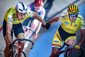 selenati_preview Nico Selenati (links) harmonierte mit seinem Partner Wim Stroetinga von Anfang an gut. , Die Sixdays in Bremen waren spannend und wurden erst in der Schlussphase des letzten Rennens entschieden.