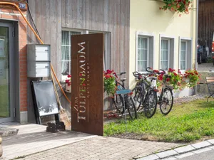 p8051155_preview In Tösstaler Unterkünften steigen viele Velofahrer ab. Wie hier im Gasthaus zum Tulpenbaum in Neubrunn. , Unscheinbar von aussen, aber im Bed and Breakfast Casa Almeida verbringen derzeit viele Touristen aus der Schweiz eine Nacht., Die Geschäftsführer Beatrice und Josef Almeida leben nicht mehr in Turbenthal. Sie führen ihr Bed and Breakfast von Kanada aus.
