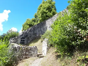 wandern21_preview Die 7. Etappe der Wanderserie führt von Wila nach Bauma in die Burgruine Altlandenberg., Zuerst geht es entlang der Töss nach Tablat..., ... ins Vivarium. , Beim Toni-Gumpen beginnt der Aufstieg nach Hochlandenberg. Die beliebte Badestelle war noch menschenleer., Auf geht es nach Hochlandenberg., Bald ist es geschafft., Leider lässt die Aussicht von Hochlandenberg etwas zu wünschen übrig., Beim Weiler Vorder Eich sieht man dann schon mehr. Man darf nur nicht blind der Beschilderung vertrauen., Ein Highlight der Wanderung: Brombeeren am Wegrand., Arbeiter des Tiefbauamts erstellen im Chämmerlibachtobel eine neue Wandertreppe., Schneller als gedacht erreicht man die Burgruine Altlandenberg., Dort hat die Infotafel auch schon besser Zeiten erlebt., Die Aussicht auf Bauma., Auf dem Weg zum Bahnhof Bauma muss man die etwas wacklige Holzbrücke überqueren. , Das Ziel ist erreicht: Der Bahnhof Bauma.