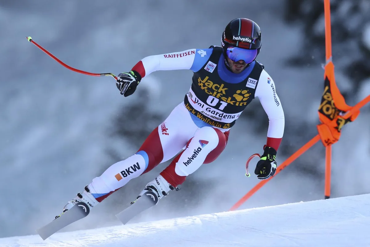 437038543_highres_preview Fernab der eigenen Erwartungen: In Val Gardena bestritt Gilles Roulin seine bisher einzige Weltcup-Abfahrt dieser Saison.