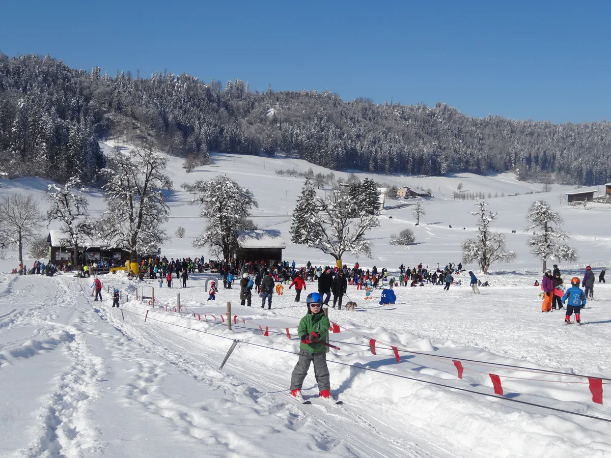 dsc04323_preview Skilift Steig Bäretswil: Hier sind sicher die beiden Ponylifte und der Kiosk geöffnet., Skilift Ghöch: Hier ist sicher der Ponylift und ein Take-Away des Ghöchstüblis geöffnet., Skilift Oberholz: Hier sind der Trainer- und der Ponylift sicher geöffnet., Atzmännig: Die Sesselbahn ist geöffnet. Für Schneesportler sind die Pisten Toniabfahrt und Veltliner befahrbar.