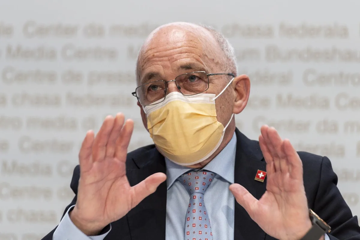 20210217154750770_preview Bundesrat Ueli Maurer am vergangenen Mittwoch in Bern – er wurde inzwischen mit einer Dosis gegen Corona geimpft.
