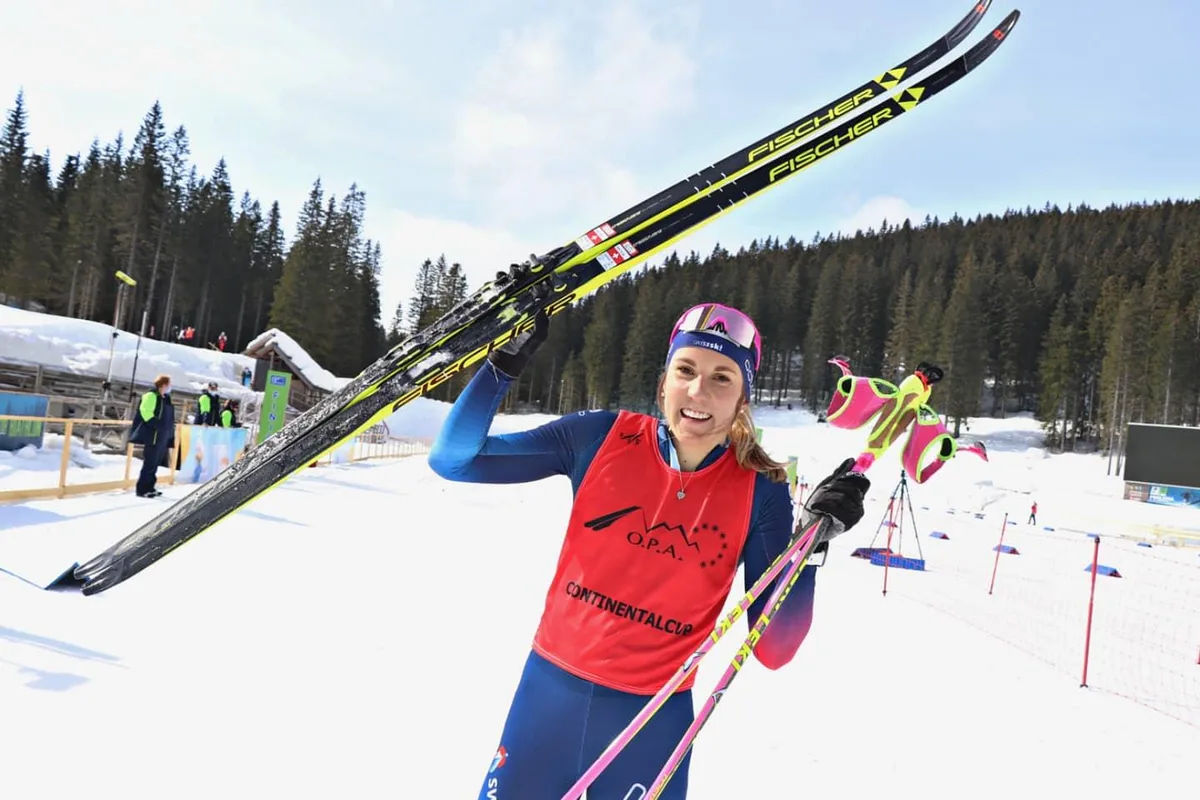 anjaweber_preview Anja Weber nach dem Gesamtsieg im Continental-Cup, Anja Weber und Nicola Wigger: Hier noch im Dress des Zürcher Regionalverbands.