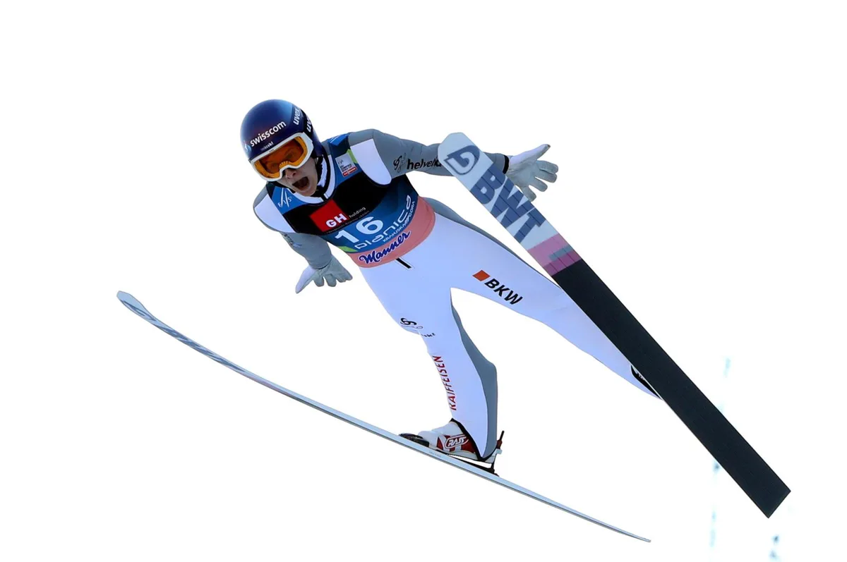 20210327161608475_preview Ein Abschluss ohne Highlight: Dominik Peter auf der Flugschanze in Planica.