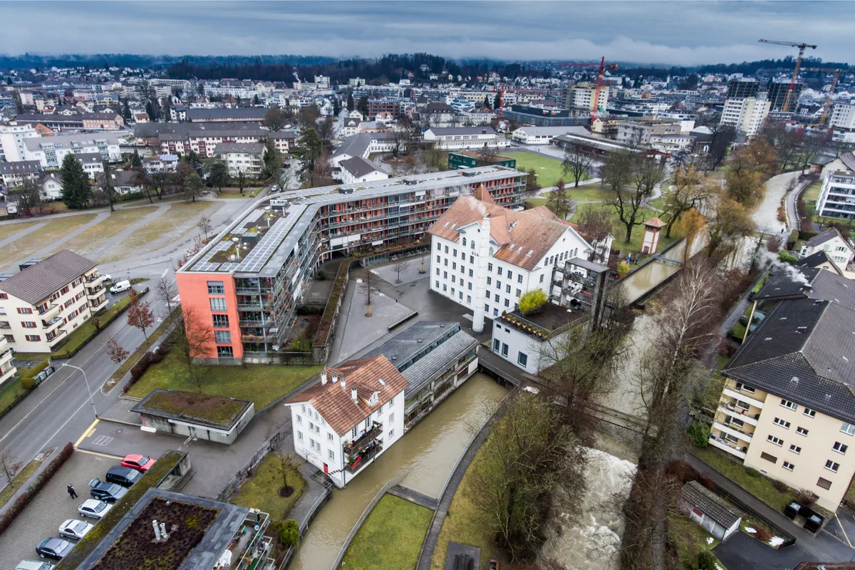 Marco Brunner war mitverantwortlich bei der Umnutzung des Areals Im Lot in Uster. (Foto: Christian Merz)
