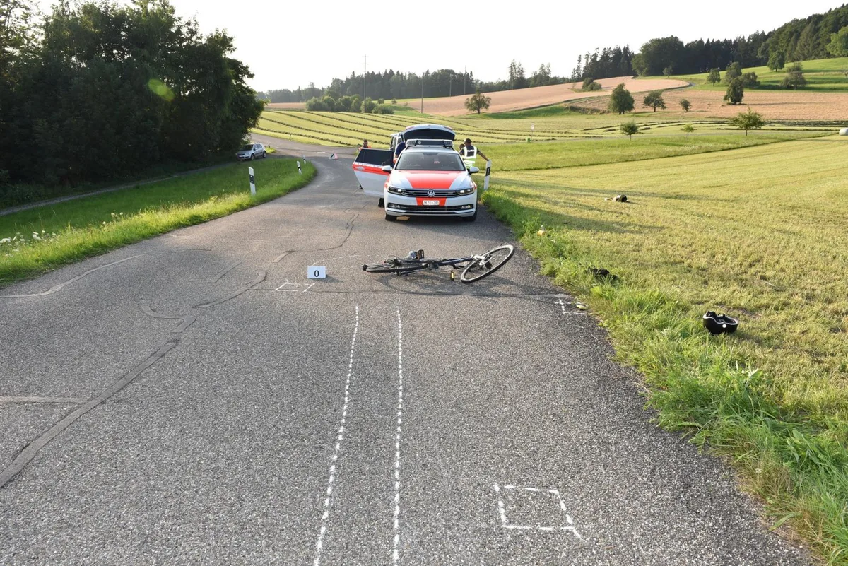 210720_schlatt_preview Neben der Polizei war auch die Feuerwehr und die Sanität vor Ort.
