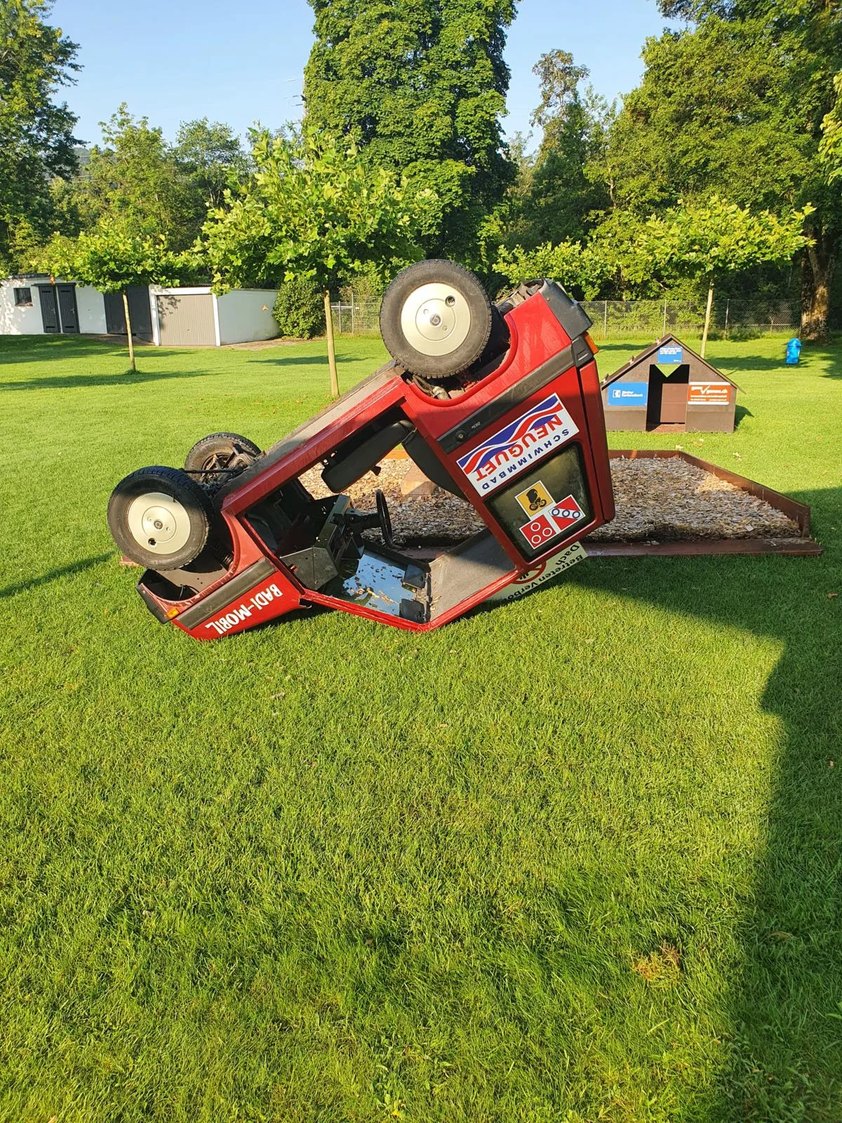 180821_badimobil_pd_preview Das Badi-Mobil wurde bereits mehrere Male von Unbekannten umgeworfen.