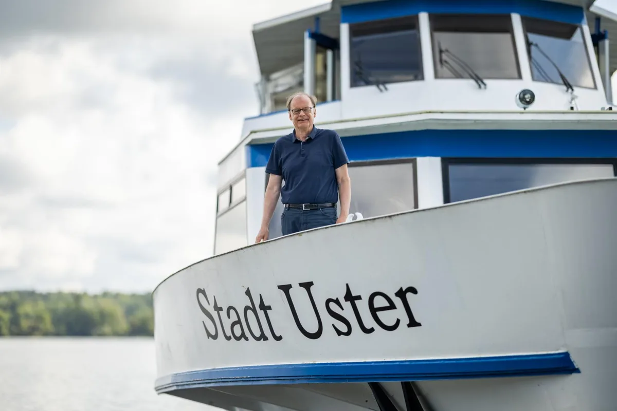 uster_23082021_sgg_crm_1_preview Seit April 2021 ist der 69-Jährige Präsident der Schifffahrtsgenossenschaft, Benno Hüppi war zuerst Kommunikationsverantwortlicher der SGG.