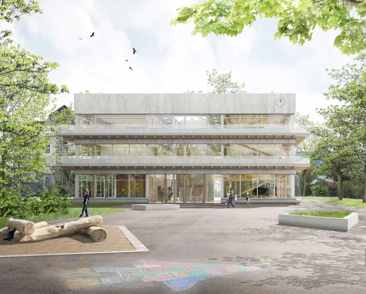 So dürfte der Neubau an der Dürntner Turnerstrasse dereinst aussehen.