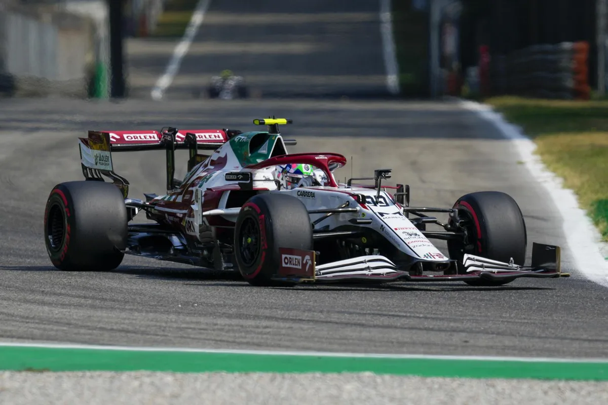 Glücklos im Heimrennen: Antonio Giovinazzi.