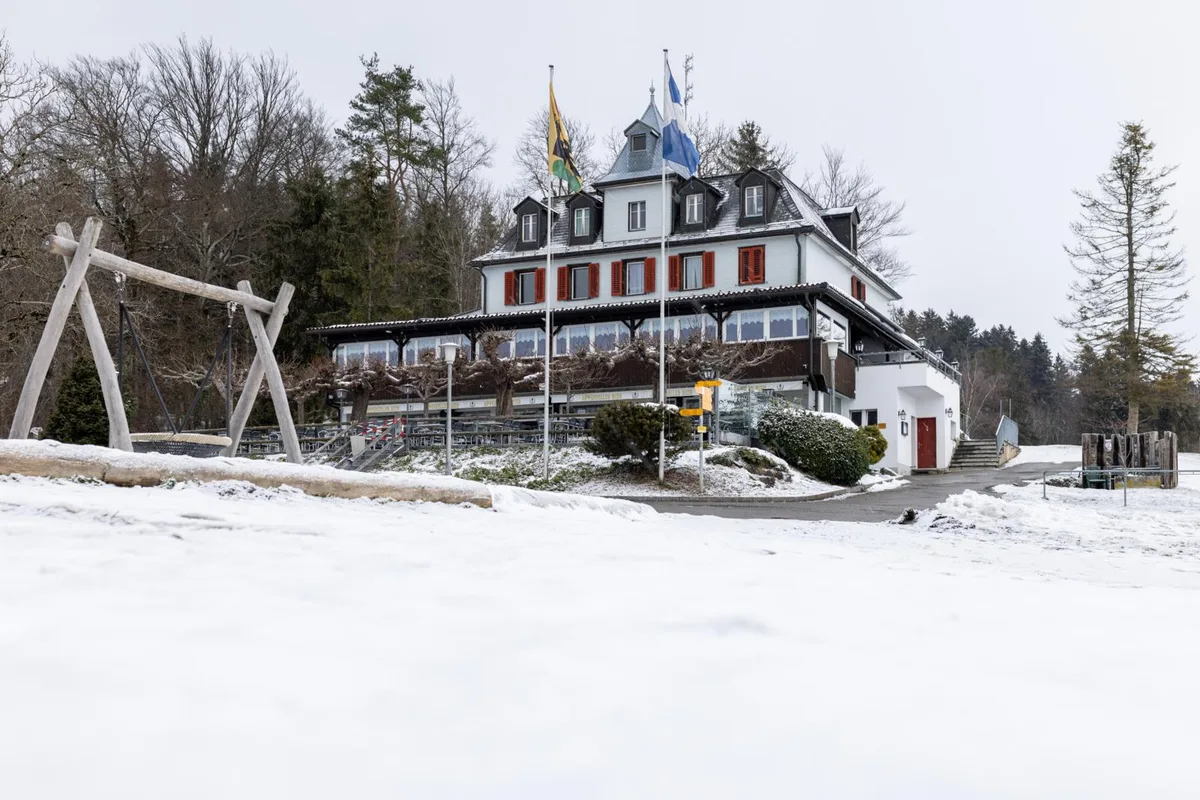 Im Januar ist die Hochwacht noch geschlossen.
