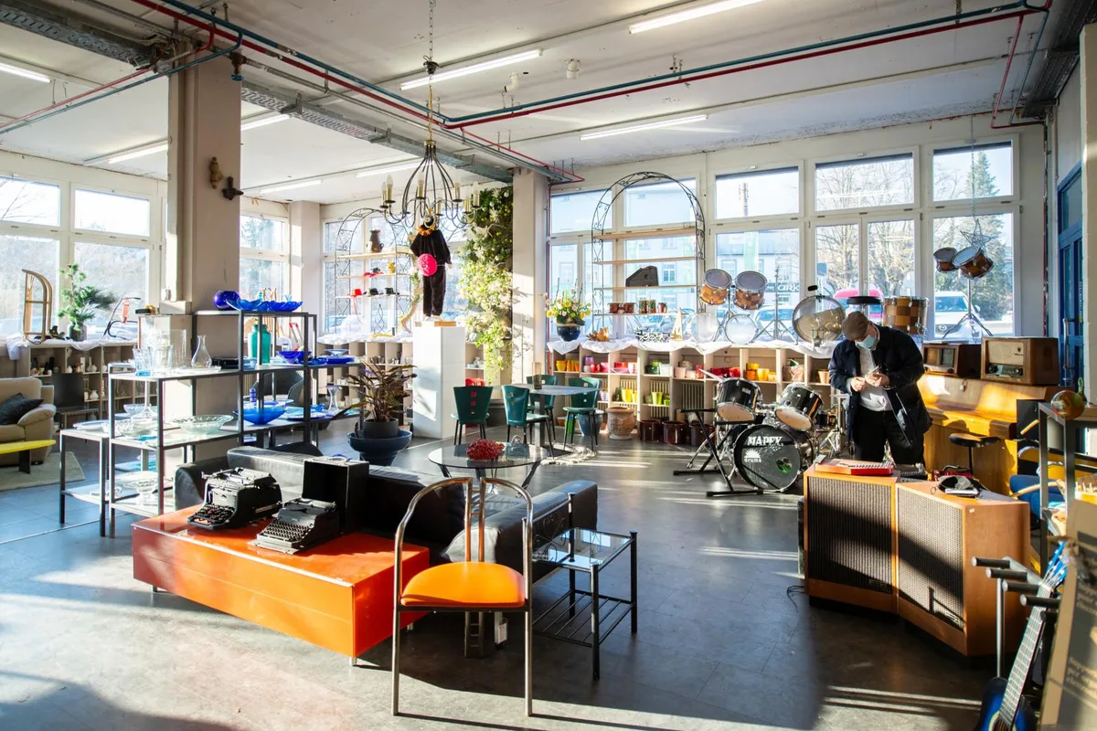 Das Brocki Wetzikon ist zu sehen.