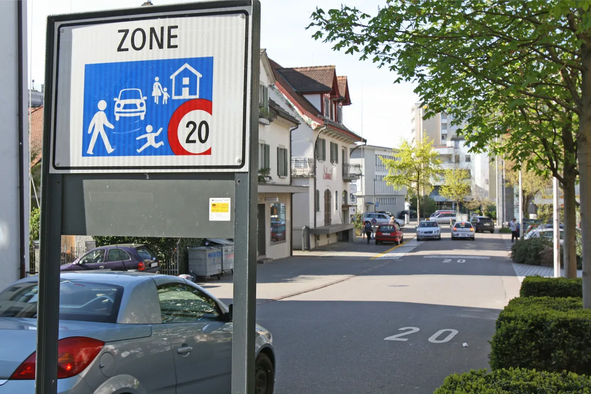Wie hier in Uster soll in Gossau eine neue Begegnungszone mit Tempo 20 entstehen.