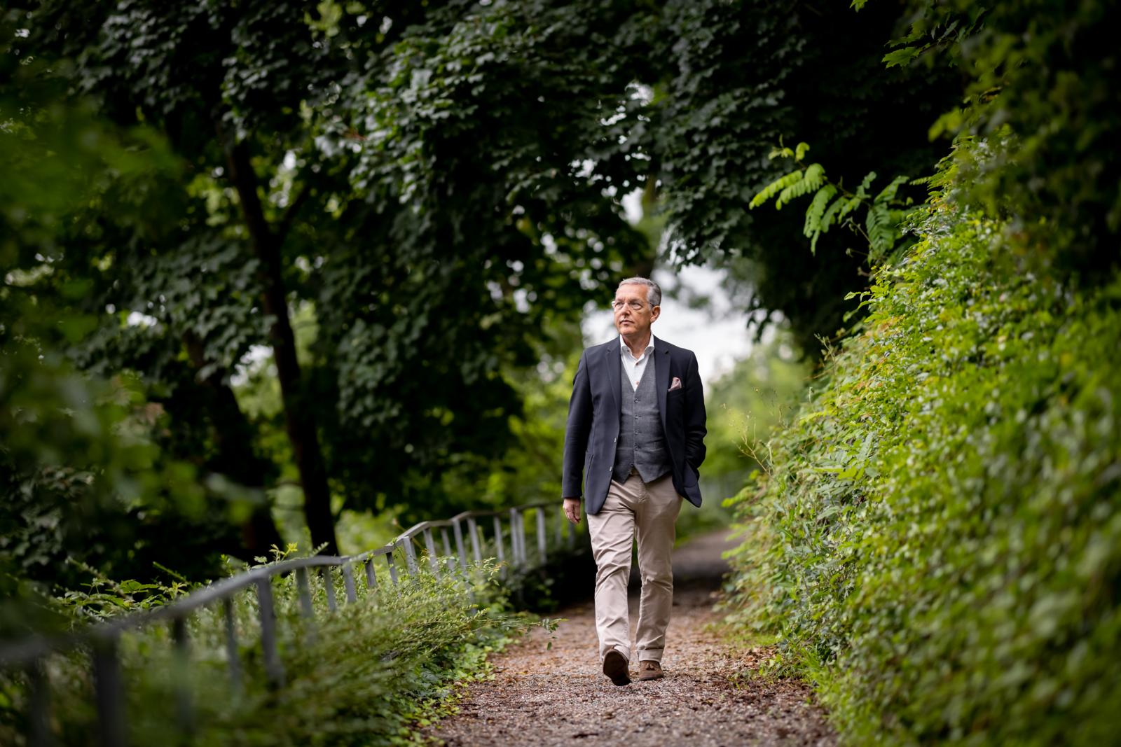 Der aktuelle Gemeindepräsident Peter Luginbühl tritt nach acht Jahren ab.