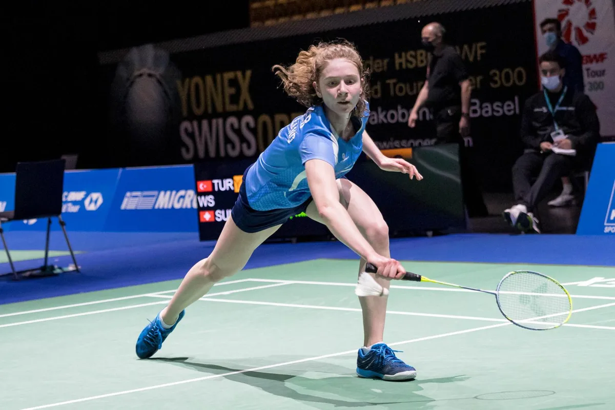 2022-03-23_19-26-54_preview Erfolgreich gestreckt: Milena Schnider zeigte beim World-Tour-Turnier in Basel gute Leistungen.