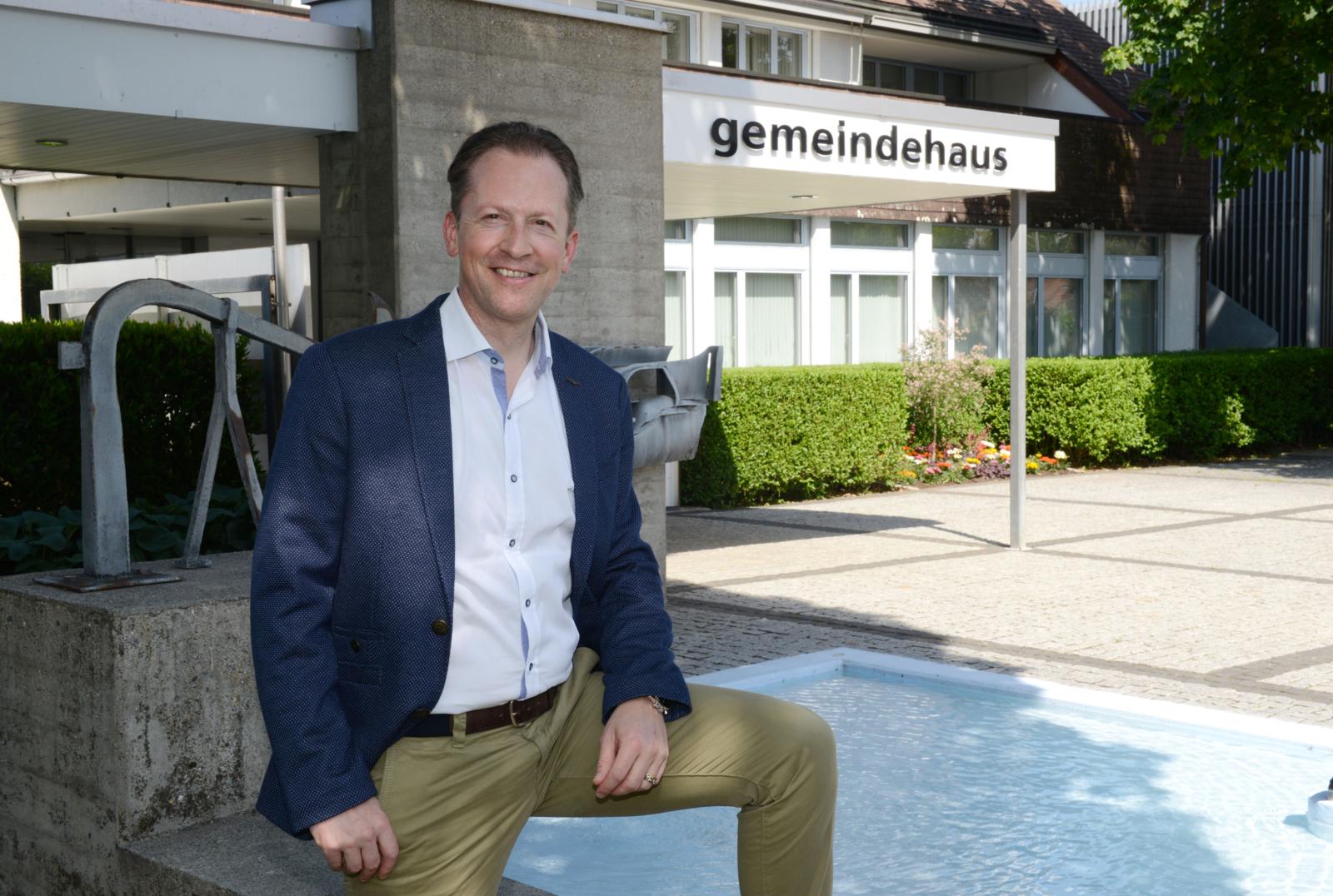 Wurde im Mai als neuer Maurmer Gemeindepräsident gewählt: Yves Keller (FDP).