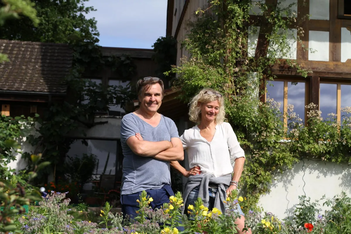 Daniel Rohr und Hanna Scheuring in Bubikon.