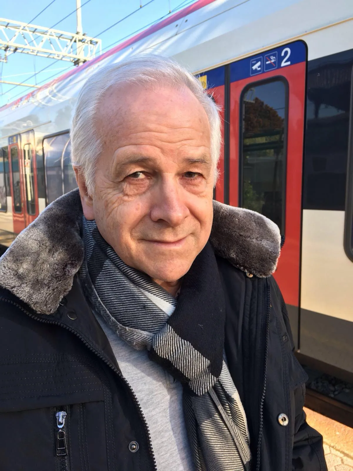Paul Stopper setzt sich seit Jahrzehnten für die Bahn ein.