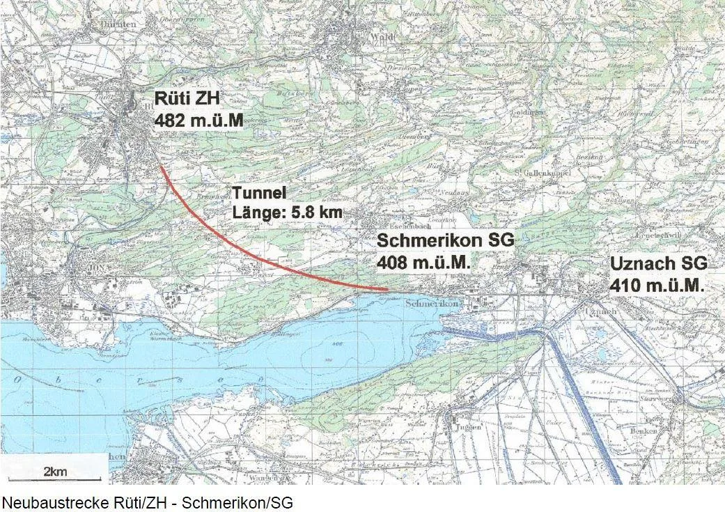 Die von Paul Stopper vorgesehene Strecken misst rund 5,8 Kilometer. 