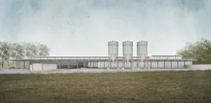visualisierung%20werkhof%20effretikon_preview Das Wettbewerbsprojekt zur Mehrzweckanlage Eselriet: Im Vorprojekt sind vorderhand erst zwei Silos vorgesehen.