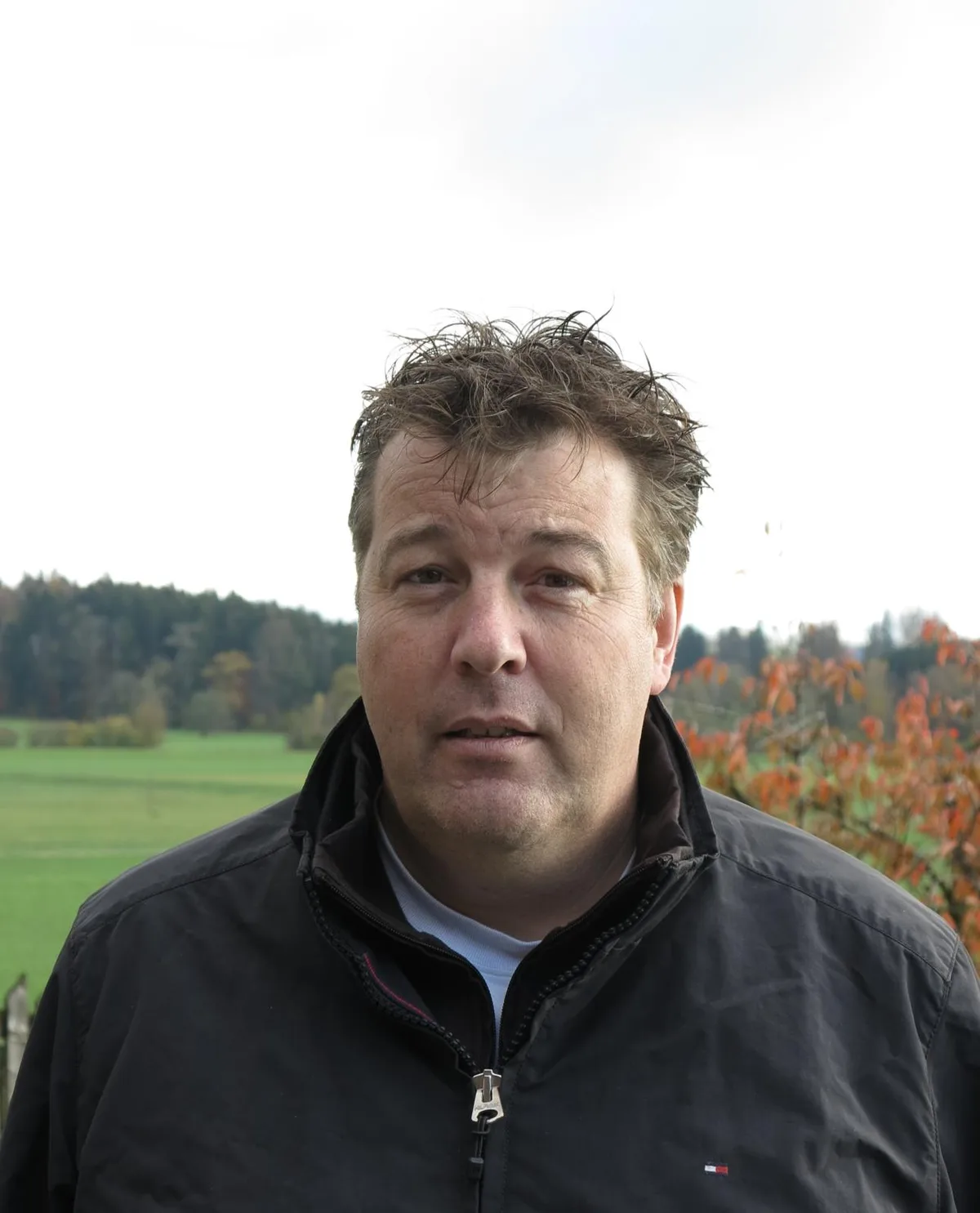 Im Portraitbild der Geschäftsführer vom Zürcher Bauernverband Ferdi Hodel