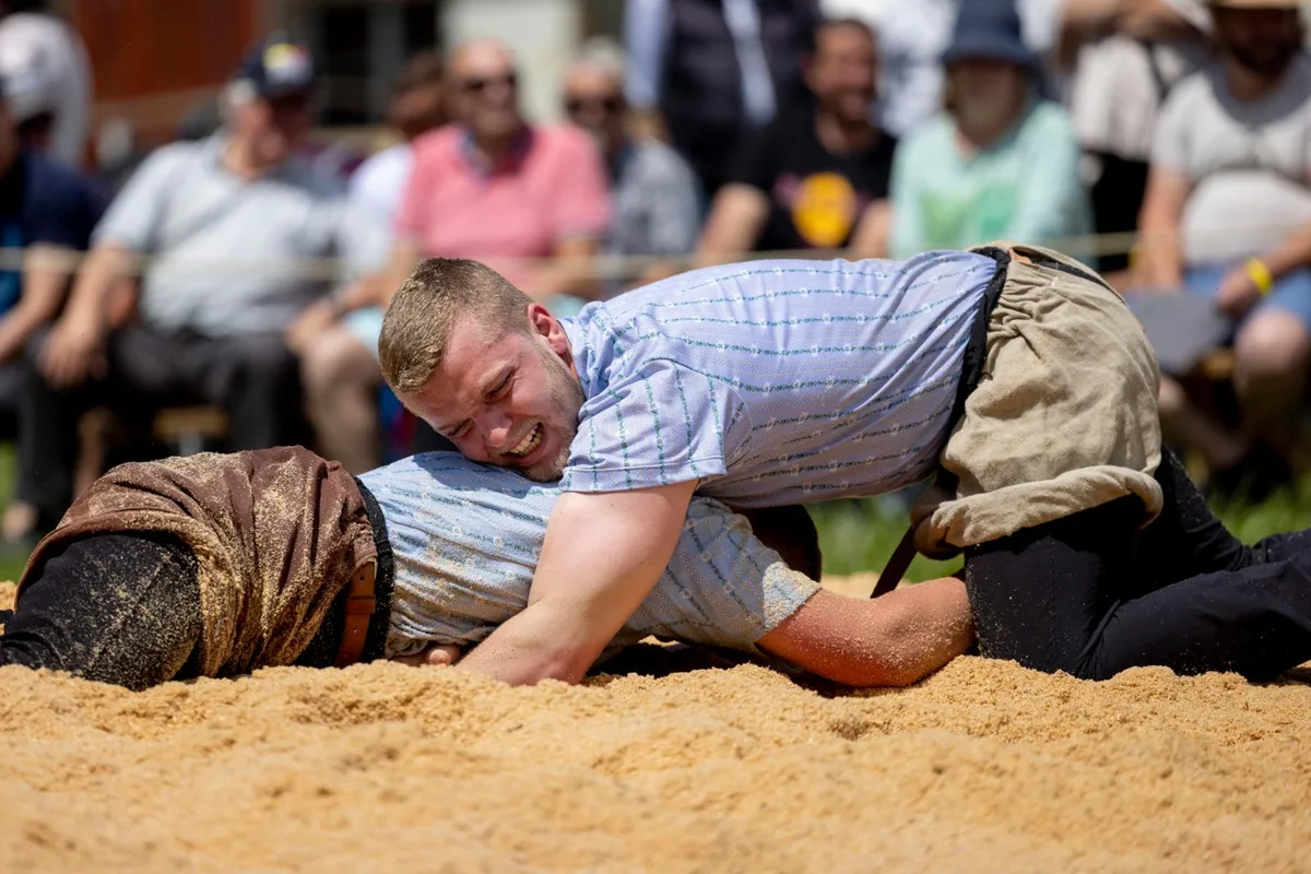 pfannenstielschwinget-schwingen-pfannenstiel-crm-17_preview Benjamin Nock (oben) hat nach dem Kranzgewinn in Wilchingen gute Chancen auf eine Teilnahme am Eidgenössischen., Remo Ackermann klassierte sich am Schaffhauser Kantonalen auf dem sechsten Platz.