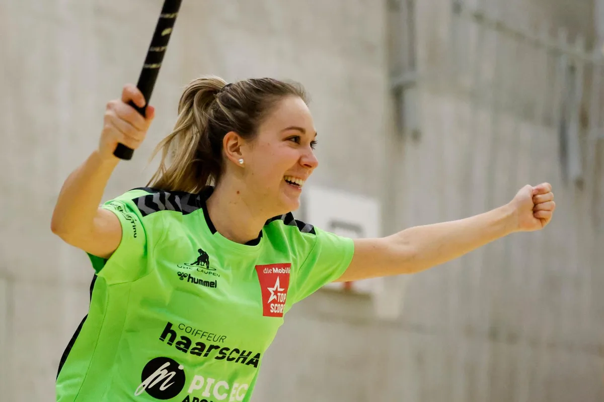 Vanessa Kapp gehört zu den besten Laupner Skorerinnen. 