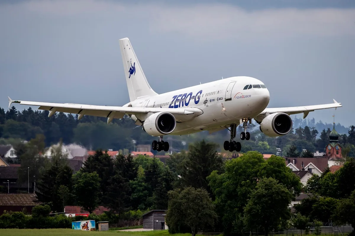 Während der Forschungsflugkampagne kommt auch der Airbus A310 ZERO-G zum Einsatz.