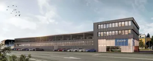 20221010_neubau_effretikon_preview So soll dereinst die neue Volvo-Garage in Illnau aussehen.