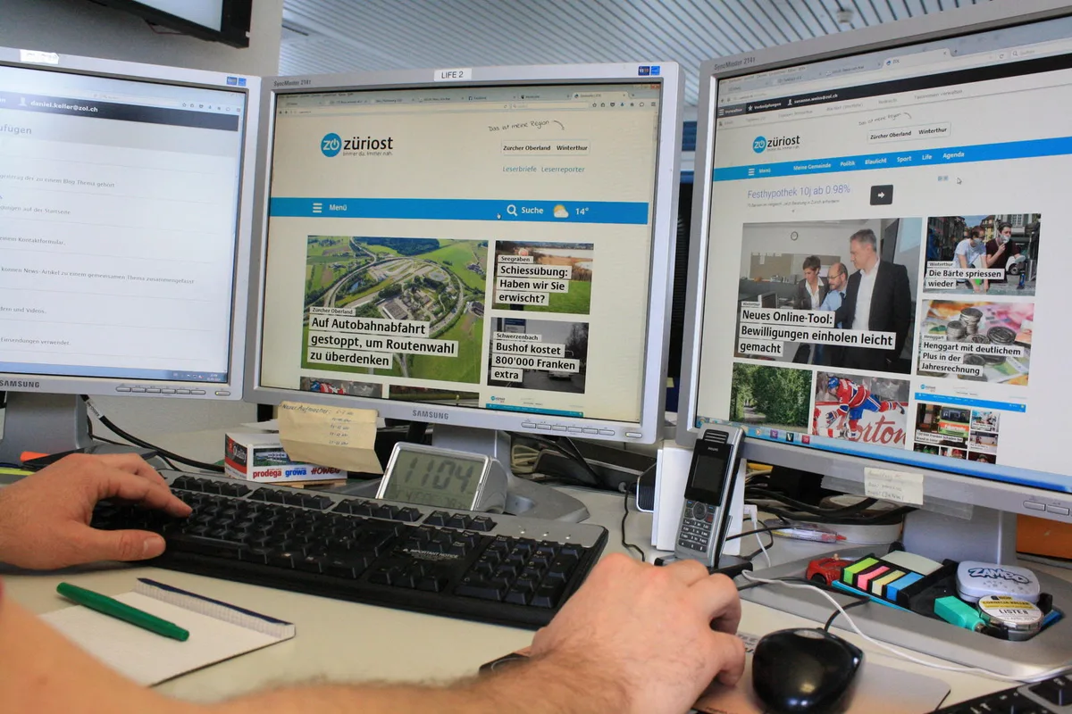 Züriost ist das neue News- und Serviceportal für das Zürcher Oberland und den Grossraum Winterthur. (Bild: Christian Brändli), Das Digitalabo für Züriost ist bereits ab 6.25 Franken pro Monat (Basis Jahresabonnement) zu haben. (Grafik: ZO Medien AG)
