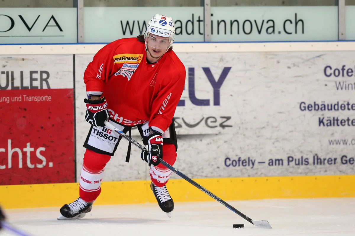 sport_19042016_svenandrighettoduebendorf_dku_15 Der Wermatswiler Sven Andrighetto steht vor seinem Debüt mit der Schweizer Nationalmannschaft. (Bild: David Kündig)
