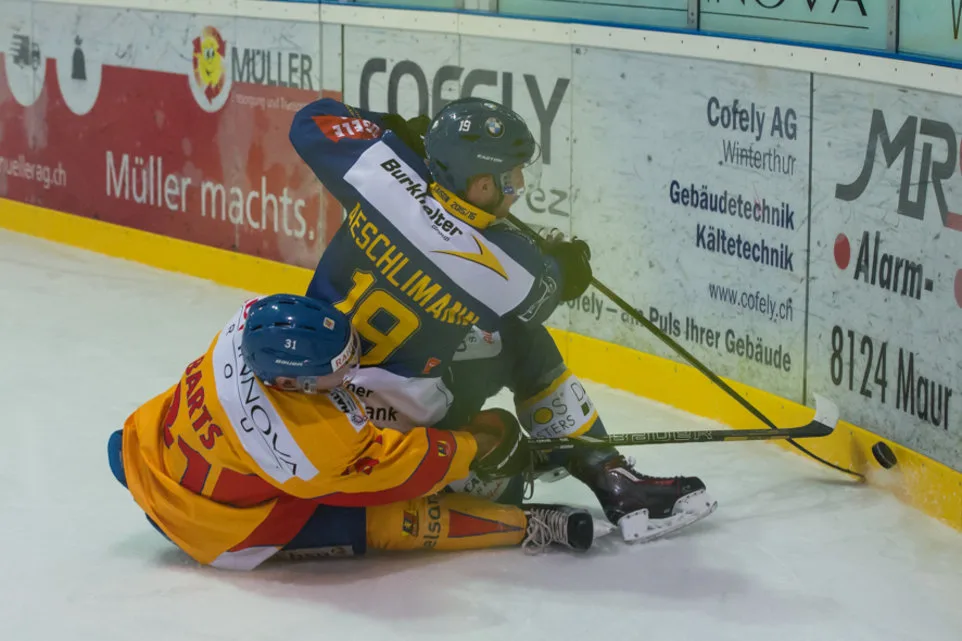 Im Herbst 2015 schaltete der EHC Dübendorf in der ersten Cup-Runde den HC Davos aus. (Archivbild: Robert Pfiffner)
