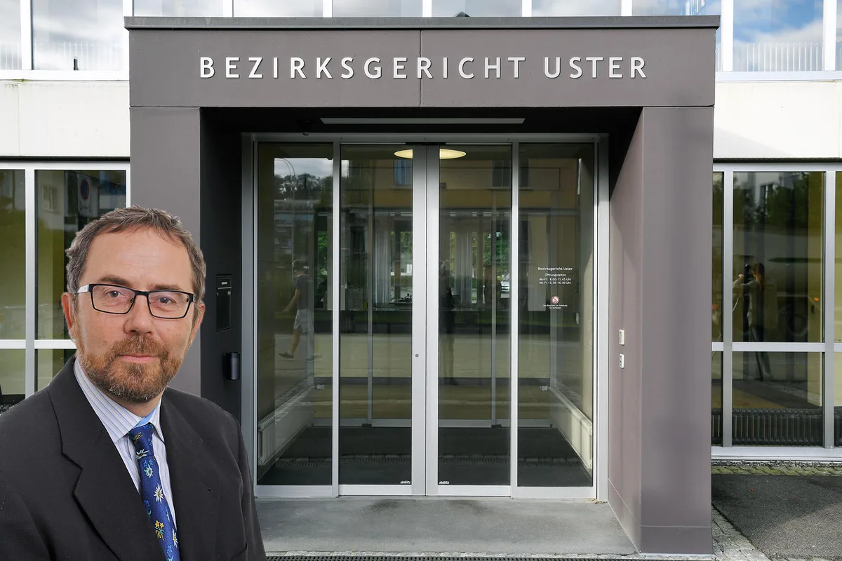 _wb53145 ZO/AvU-Chefredaktor Christian Brändli über das Urteil gegen Martin Bäumle. (Bild: Keystone, Montage: Daniel Keller)