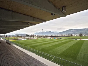 grunfeld Das Stadion Grünfeld in Jona wird am 14. August zum Schauplatz des Cup-Knüllers zwischen dem FC Rapperswil-Jona und dem FC Basel. (Bild: zvg/FC Rapperswil-Jona)