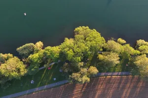 greifensee_dku_09072016_grillieren_dku_-1_ Bis hierher und nicht weiter: Über der Erholungszone am Greifensee ist das Fliegen mit Drohnen und Modellflugzeugen erlaubt, wie hier an der Schifflände Uster. Sobald sich das Flugobjekt aber über das Ufer auf die Seefläche bewegt, befindet es sich in der Schutzzone. (Archivbild: David Kündig)
