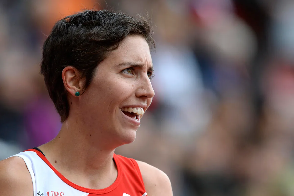 Auf die sportliche Leistung konzentrieren und möglichst nicht ablenken lassen: Steeple-Läuferin Fabienne Schlumpf geht ihre Olympiapremiere mit klaren Vorstellungen an. (Bild: Keystone)