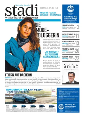 stadi-vorschlag1_0 Der «Stadi» erscheint ab dem 1. September im Tabloid-Format mit neuem Design. (zvg)