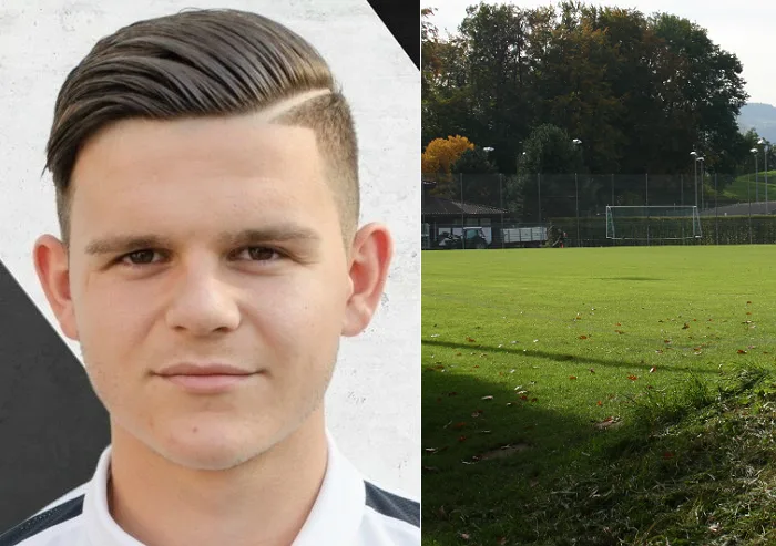 monchaltorf Heroid Gjoshi will sich in der Challenge League durchsetzen und dereinst eine Verstärkung für die albanische Nationalmannschaft sein. Auf der Mönchaltorfer Schwerzi begann seine fussballerische Karriere. (Bilder: zvg)