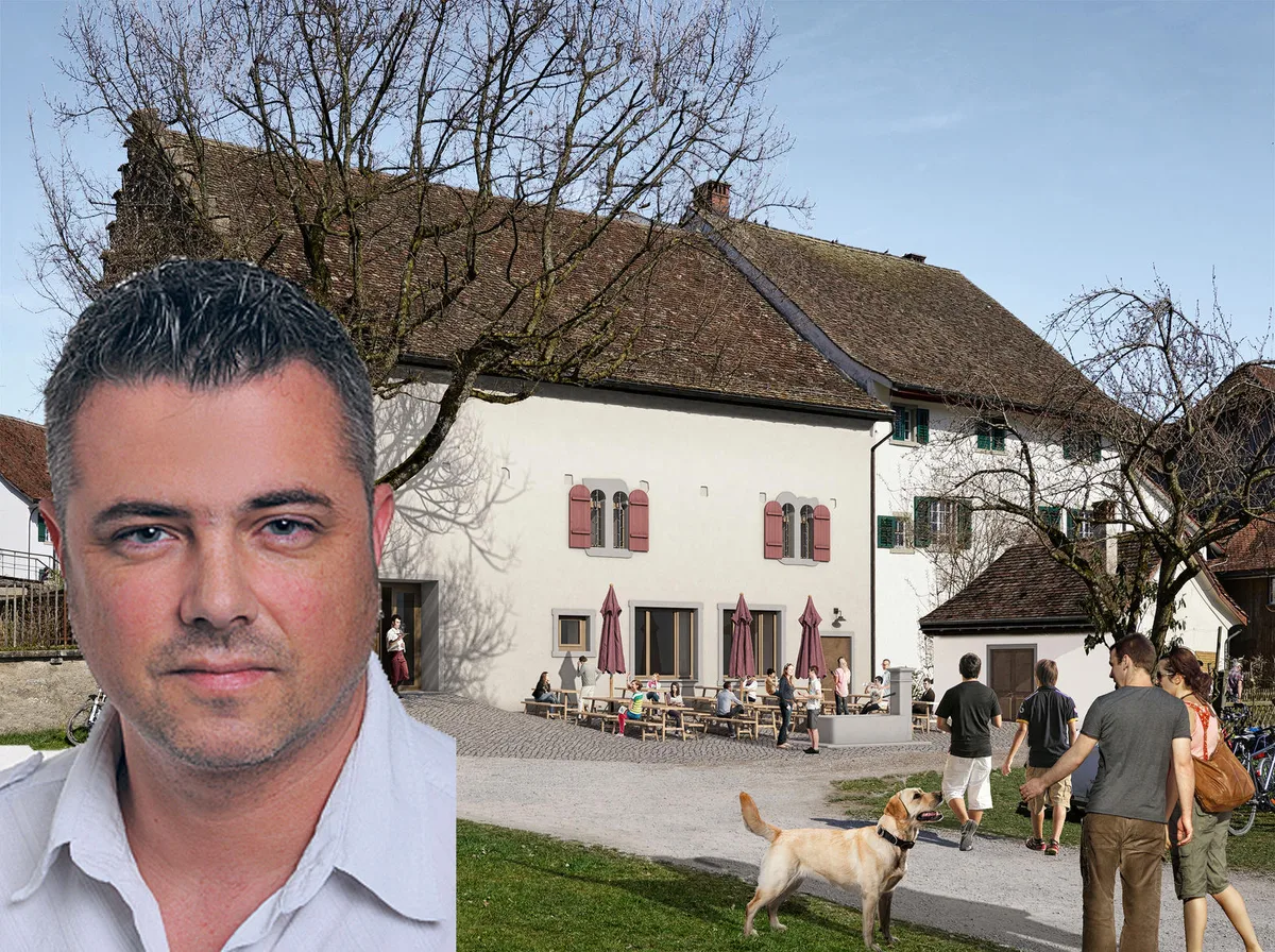 1-kommentarbild Redaktor Thomas Bacher zur Tatsache, dass sich die Greifenseer am Schluss doch noch auf einen Kompromiss in Sachen Landenberghaus einigen konnten. Im Bild dessen Seefassade, wie sie dereinst aussehen soll. (Visualisierung: zvg)